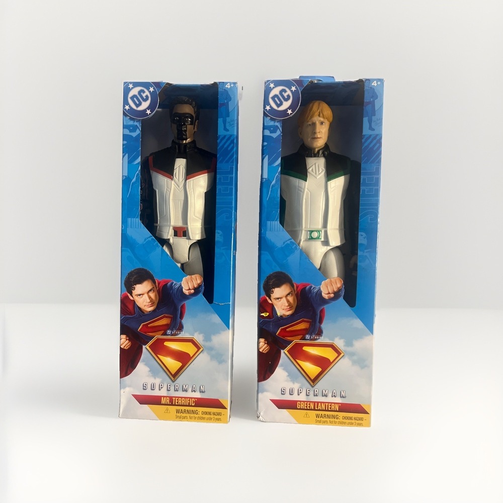 DC Comics Superman Movie Action Figure Mr. Terrific & Green Lantern